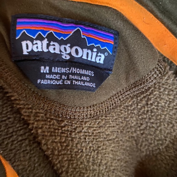 Patagonia Better Sweater Marsupial Men's Medium 1/4 Button Snap Fleece Pullover - Picture 3 of 9